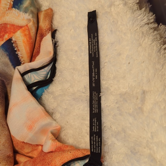 Whitley Willows, Beach Microfiber Towel, Sz 35" x 70", NWT - Picture 7 of 10